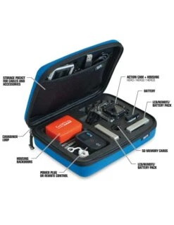 SP POV CASE SMALL FOR GOPRO 3.0 - BLUE 11 SP POV CASE SMALL FOR GOPRO 3.0 - BLUE -Surf Shop 2789