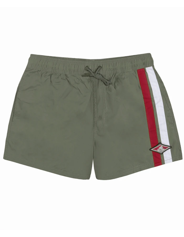 BEAR SURFBOARDS BOARDSHORTS MALIBU VOLLEY STRIPES DEEP LICHEN 3 BEAR SURFBOARDS BOARDSHORTS MALIBU VOLLEY STRIPES DEEP LICHEN