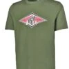BEAR SURFBOARDS T-SHIRT DEEP LICHEN GREEN 1 BEAR SURFBOARDS T-SHIRT DEEP LICHEN GREEN -Surf Shop bear surfboards t shirt logo agave green 1