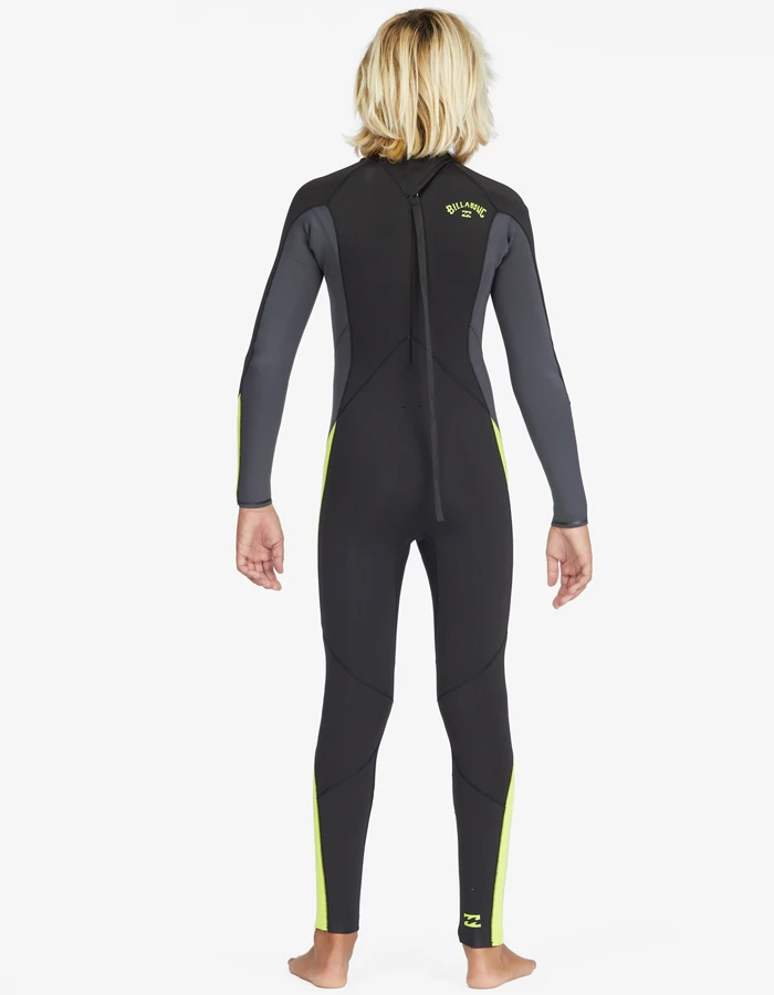 BILLABONG ABSOLUTE 5/4 MM BACK ZIP BOYS 4 BILLABONG ABSOLUTE 5/4 MM BACK ZIP BOYS - Image 2