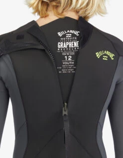 BILLABONG ABSOLUTE 5/4 MM BACK ZIP BOYS 11 BILLABONG ABSOLUTE 5/4 MM BACK ZIP BOYS -Surf Shop billabong absoulte 5 4 mm back zip muta ragazzo 4