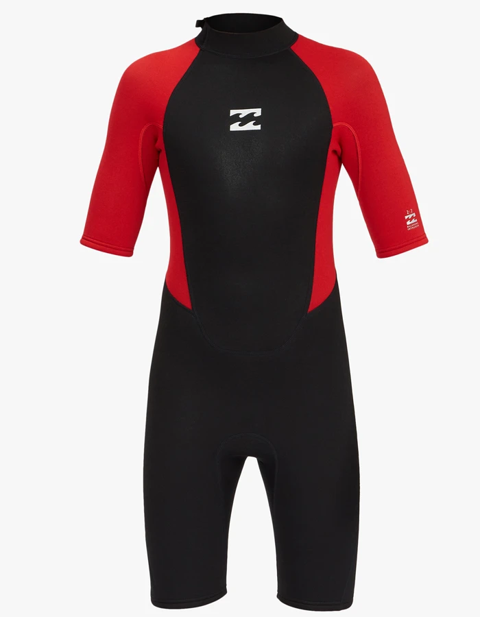 BILLABONG INTRUDER SHORT 2/2 MM BACKZIP BOYS RED