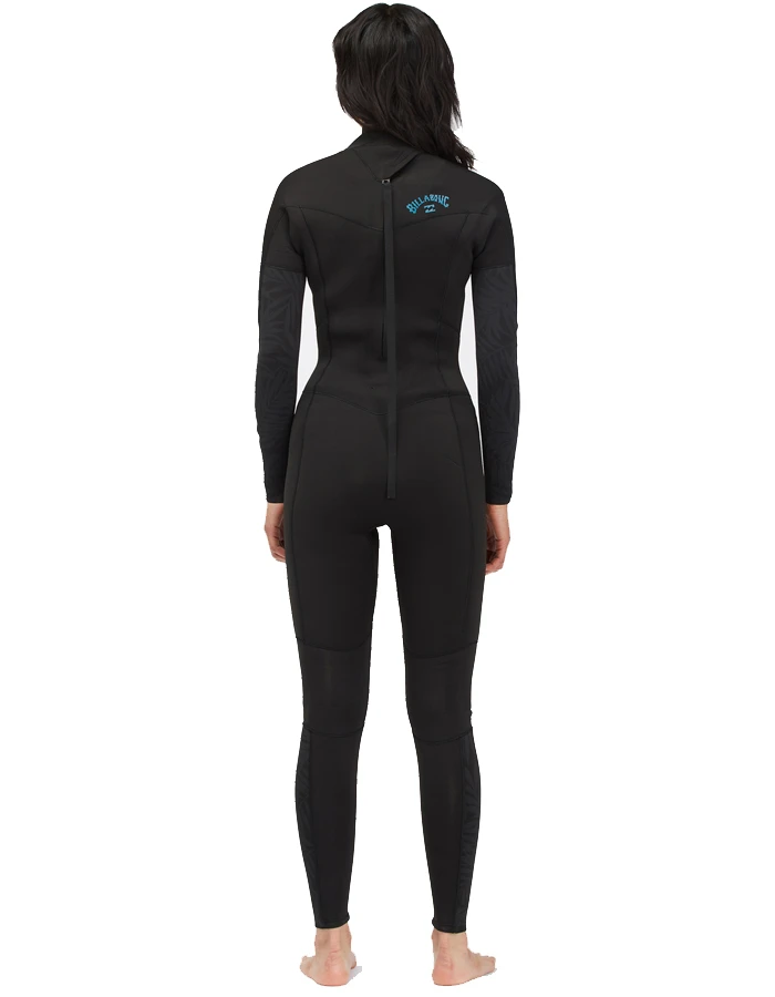 BILLABONG 5/4 SYNERGY BACK ZIP WETSUIT FOR WOMEN 4 BILLABONG 5/4 SYNERGY BACK ZIP WETSUIT FOR WOMEN - Image 2