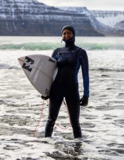 BILLABONG SYNERGY CHEST ZIP 5/4 WETSUIT RIVER -Surf Shop billabong synergy 5 4 frontzip muta donna 3