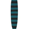 CAPTAIN FIN BOARDSOCK COVER STRETCH LONGBOARD BLACK GREEN -Surf Shop captain fin boardsock sacca longboard stretch morbida black 2