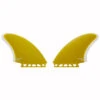 CAPTAIN FIN CF KEEL TWIN YELLOW SINGLE TAB -Surf Shop captain fin cf keel twin yellow single tab 1