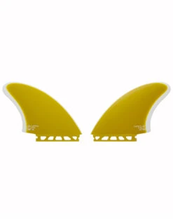 CAPTAIN FIN CF KEEL TWIN YELLOW SINGLE TAB