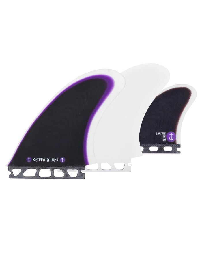 CAPTAIN FIN CHIPPA WILSON + NPJ TWIN SINGLE TAB PURPLE 3 CAPTAIN FIN CHIPPA WILSON + NPJ TWIN SINGLE TAB PURPLE