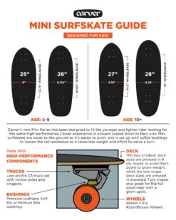 Carver™ CARVER 28" RAIL BLAZER C5 SURFSKATE -Surf Shop carver 28 rail blazer c5 surfskate completo 4