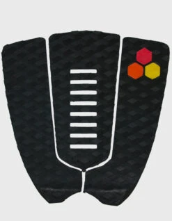 CHANNEL ISLAND MIXED GROOVE 3 PIECE PAD ARCH BLACK -Surf Shop channel island mixed groove arch black 3 pezzi