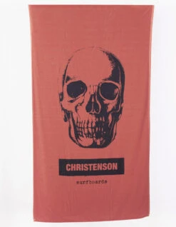 CHRISTENSON ROUND SKULL BEACH TOWEL