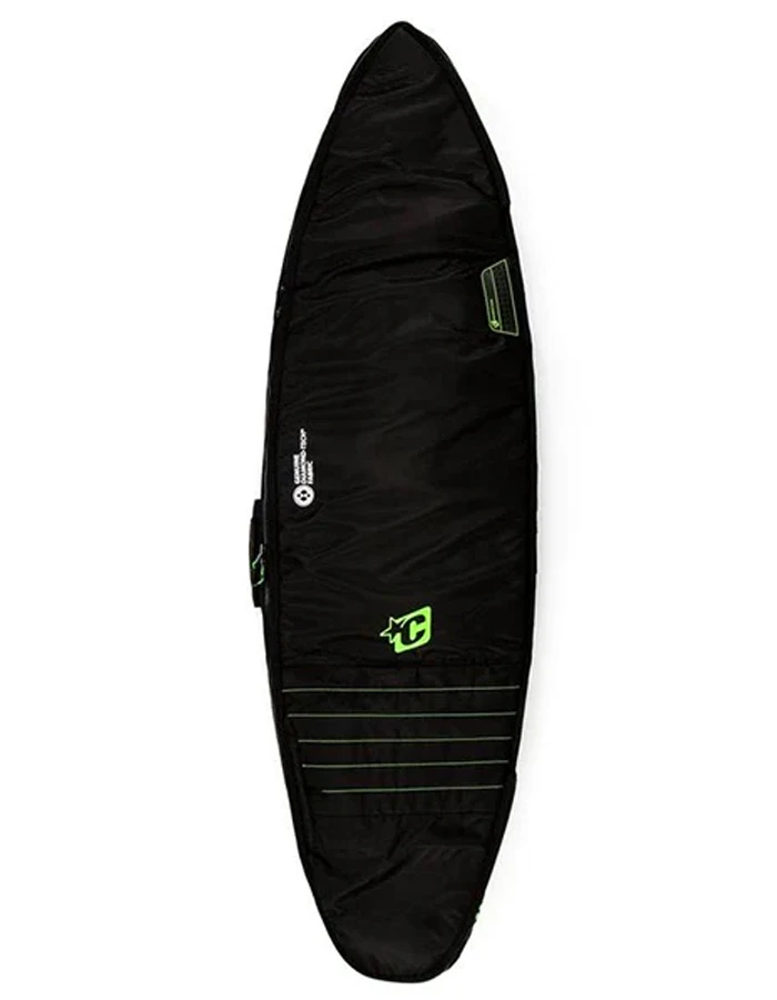 CREATURES 6'0" SHORTBOARD DOUBLE COVER BLACK LIME 4 CREATURES 6'0" SHORTBOARD DOUBLE COVER BLACK LIME - Image 2