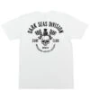 DARK SEAS STATION STOCK TEE WHITE -Surf Shop dark seas station stock tee white