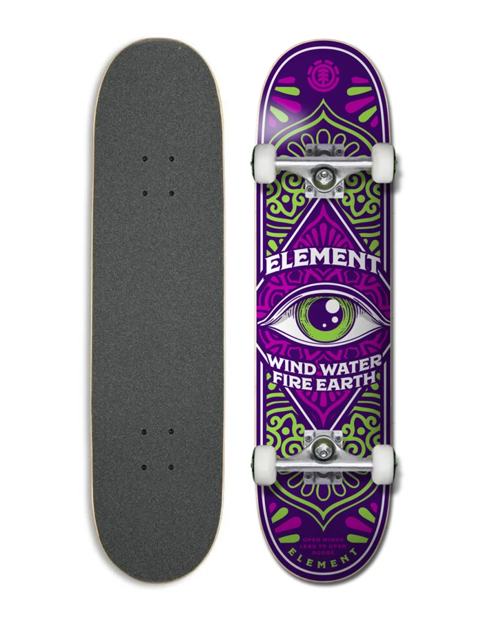 ELEMENT 8" THIRD EYE SKATEBOARD COMPLETO 3 ELEMENT 8" THIRD EYE SKATEBOARD COMPLETO