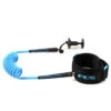 FCS BODYBOARD ESSENTIAL LEASH WRIST LEASH BLACK BLUE -Surf Shop fcs bodyboard leash per polso black blue
