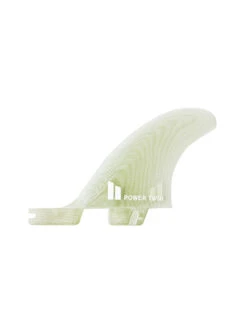 FCS II POWER TWIN PG + 1 XLARGE CLEAR RETAIL FINS -Surf Shop fcs ii power twin pg 1 xlarge clear 4