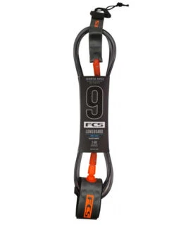 FCS LONGBOARD ANKLE ESSENTIAL LEASH 9' -Surf Shop fcs leash 9 all round essential longboard da caviglia 2