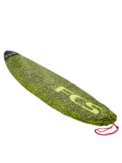 FCS STRETCH COVER 6'7'' FISH FUNBOARD TEAL -Surf Shop fcs sacca 6 7 fish funboard stretch teal