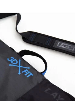 FCS SURFBOARD COVER SINGLE 6'7" 3DXFIT DAY ALL PURPOSE BLACK -Surf Shop fcs sacca singola 6 0 3dxfit day all purpose black 4 1