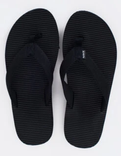 HURLEY ONE AND ONLY SANDALS BLACK -Surf Shop hurley infradito one and only black