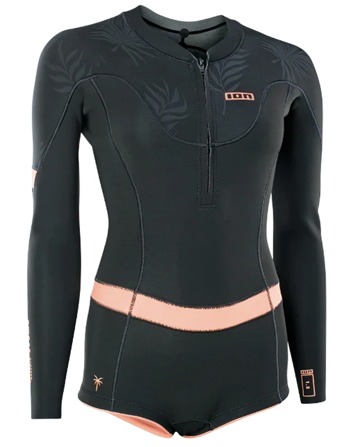 ION AMAZE HOT SHORTY 1.5 FRONT ZIP BLACK 3 ION AMAZE HOT SHORTY 1.5 FRONT ZIP BLACK