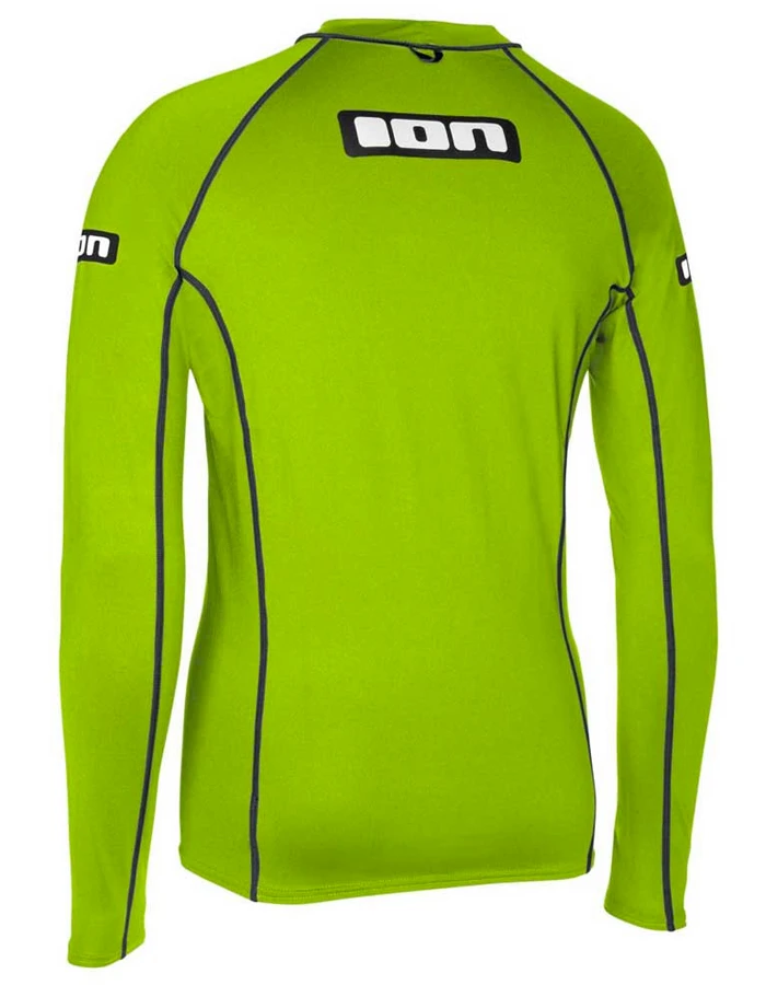 ION PROMO RASHGUARD LYCRA LS LIME GREEN 4 ION PROMO RASHGUARD LYCRA LS LIME GREEN - Image 2