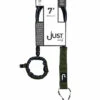 JUST LEASH REGULAR 7' GREEN REGULAR -Surf Shop just leash regular 7 green regular