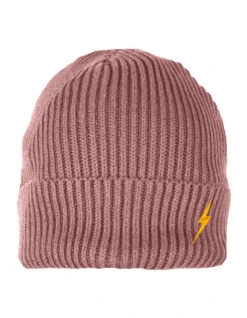 LIGHTNING BOLT BEANIE OLD ROSE