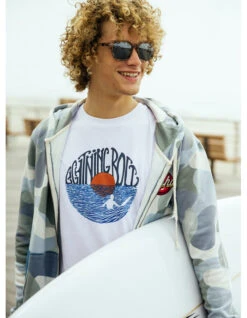 LIGHTNING BOLT LINE UP TEE -Surf Shop lightning bolt line up t shirt 3