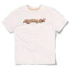 LIGHTNING BOLT STRIPE POCKET T-SHIRT WHITE -Surf Shop lightning bolt script t shirt white