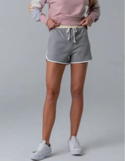 LIGHTNING BOLT SIRENA SWEAT SHORT WOMAN 9 LIGHTNING BOLT SIRENA SWEAT SHORT WOMAN -Surf Shop lightning bolt sirena sweat short pantaloncini donna heather grey 1