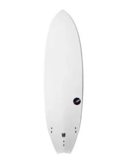 NSP 6'0" SURFBOARD PROTECH FISH WHITE -Surf Shop nsp surfboards protech fish 6 0 white 1