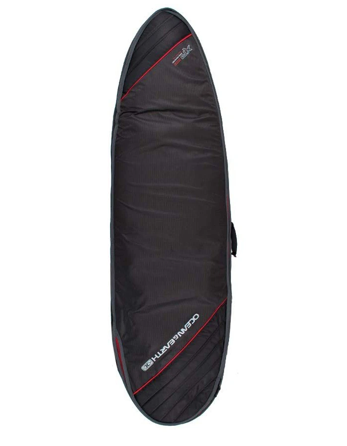 OCEAN & EARTH DOUBLE COMPACT SHORTBOARD COVER 6'8"