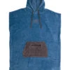 OCEAN & EARTH BREAK PONCHO BLUE -Surf Shop ocean earth poncho in spugna blue