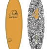 QUIKSILVER 6’6" SOFTBOARD BAT FISH PUMPKIN -Surf Shop quiksilver 6 6 softboard bat fish pumpkin 22 2