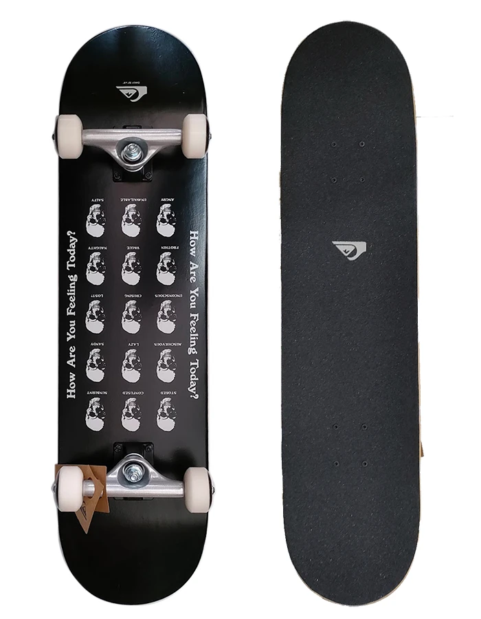 QUIKSILVER 8.0" DAILY SKATEBOARD 3 QUIKSILVER 8.0" DAILY SKATEBOARD