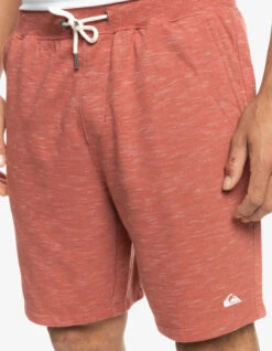 QUIKSILVER BAYRISE 19" SWEATSHORTS MARSALA -Surf Shop quiksilver bermuda felpati uomo marsala 3