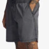QUIKSILVER TAXER 17" ELASTICATED SHORTS BLACK 2 QUIKSILVER TAXER 17" ELASTICATED SHORTS BLACK -Surf Shop quiksilver bermuda taxer 17 black 4