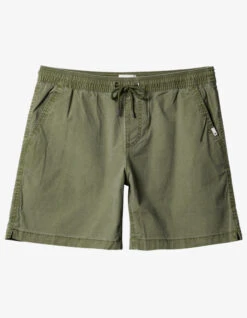 QUIKSILVER TAXER 17" ELASTICATED SHORTS FOUR LEAF CLOVER -Surf Shop quiksilver bermuda taxer 17 four leaf clover