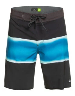 QUIKSILVER BOARDSHORTS SURFSILK NEW WAVE 19" BLACK -Surf Shop quiksilver boardshorts surfsilk new wave 19 black