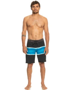QUIKSILVER BOARDSHORTS SURFSILK NEW WAVE 19" BLACK -Surf Shop quiksilver boardshorts surfsilk new wave 19 black 2