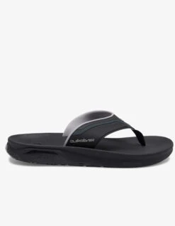 QUIKSILVER MATHODIC RECOVERY SANDALS -Surf Shop quiksilver infradito mathodic recovery black grey brown 1