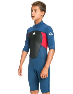 QUIKSILVER BOYS PROLOGUE 2/2 STEAMER WETSUIT BACKZIP -Surf Shop quiksilver prologue 2 2 back zip ragazzo 6 12 anni 2