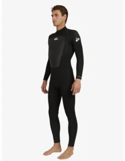 QUIKSILVER 4/3 PROLOGUE BACK ZIP WETSUIT BLACK -Surf Shop quiksilver prologue 4 3 back zip muta intera black 7