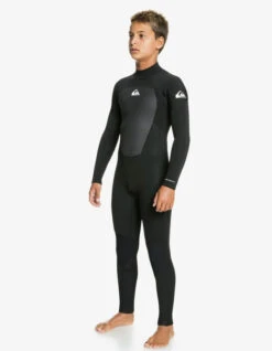 QUIKSILVER BOYS PROLOGUE 5/4/3 STEAMER WETSUIT BACKZIP -Surf Shop quiksilver prologue 4 3 back zip ragazzo 6 12 anni 1 1