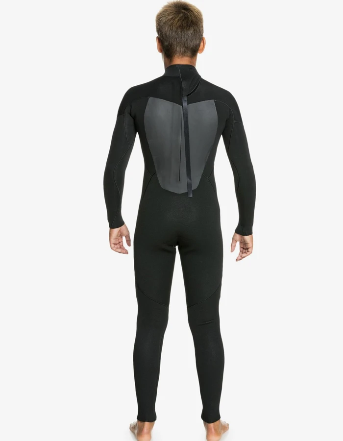 QUIKSILVER BOYS PROLOGUE 5/4/3 STEAMER WETSUIT BACKZIP - Image 2