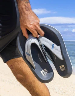 REEF SANDALS SWELLSOLE CRUISER SANDALS BLACK GREY -Surf Shop reef infradito swellsole cruiser black grey 6