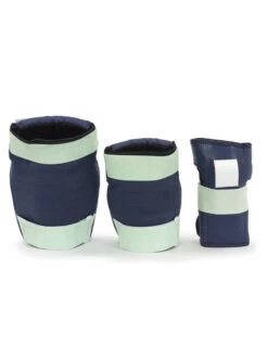 REKD HEAVY DUTY TRIPLE PAD SET BLUE MINT -Surf Shop rekd heavy duty triple pad set protezioni blue mint