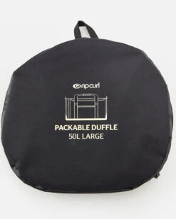 RIP CURL ONYX LARGE PACKABLE 50L DUFFLE 9 RIP CURL ONYX LARGE PACKABLE 50L DUFFLE -Surf Shop rip curl borsone onyx large packable 55l 3