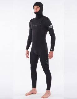 RIP CURL DAWN PATROL 6/4 CHEST ZIP HOOD WETSUIT -Surf Shop rip curl dawn patrol 6 4 muta invernale chest zip con cappuccio 2